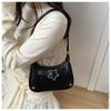 Sacs à bandoulière Y2k Étoile Pu pour femmes Mode Design Fil Sac à main pour dames Polyvalent Style Punk Sacs cool pour téléphone pour filles