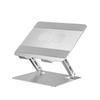Laptop Rack with Doubletwin-Bracket Support Metal Desktop Stand