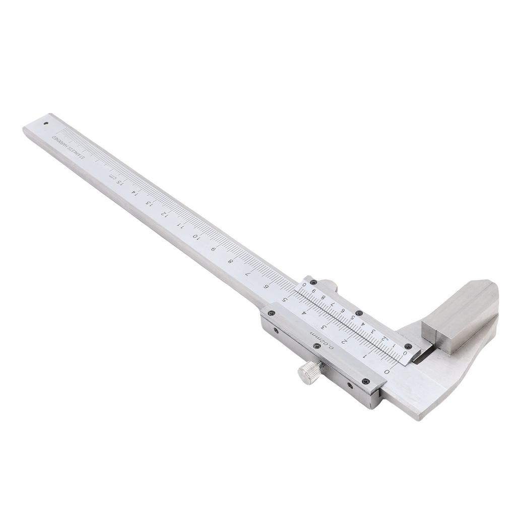 Vernier Caliper 6in 0 150mm Large Measuring Faces Stainless Steel Industrial Measuring Tool