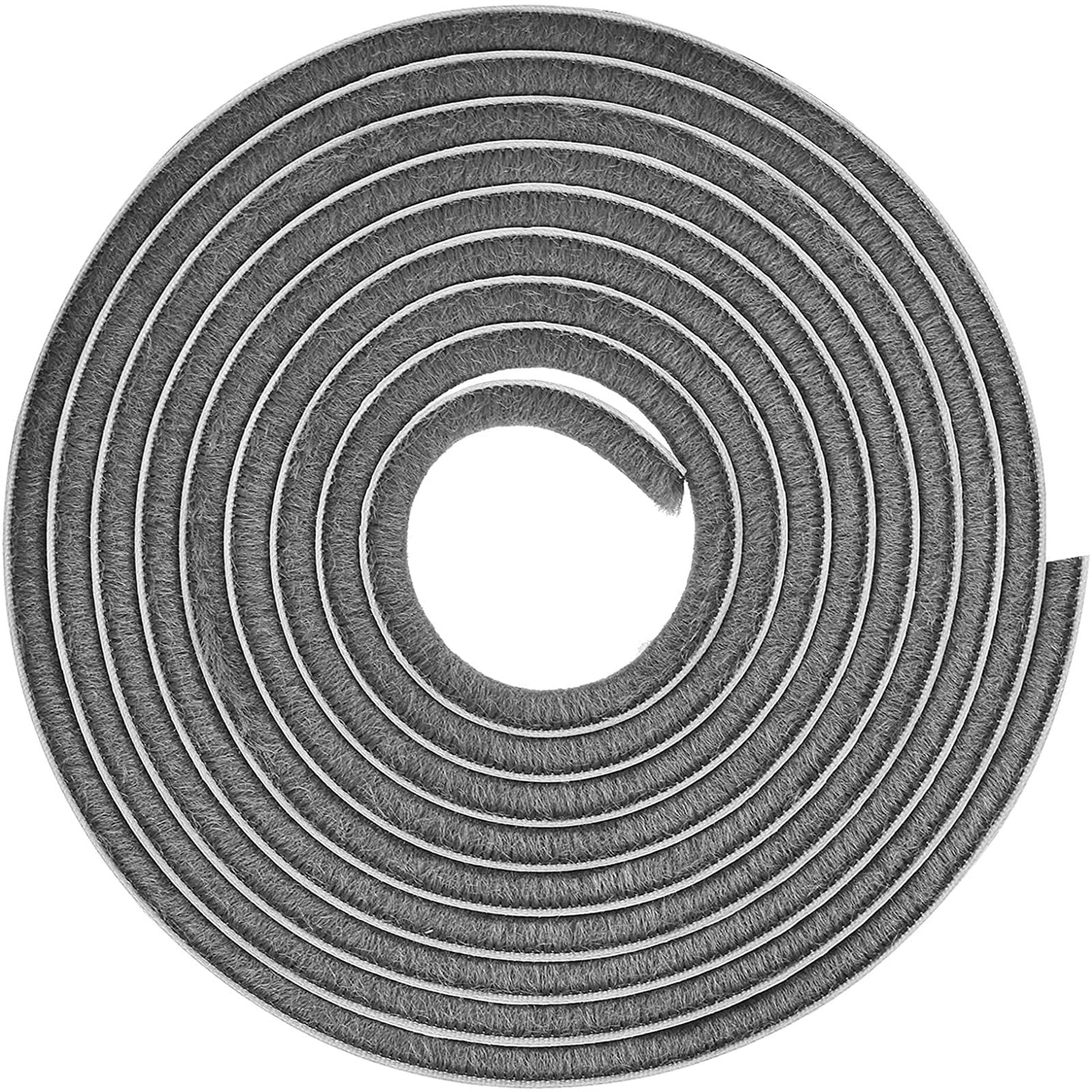 YFFSFDC Gap Tape, Gap Mohair Tape, Extra Long Size, 2.0 x 0.3 x 0.2 5m×9mm×5mm серый