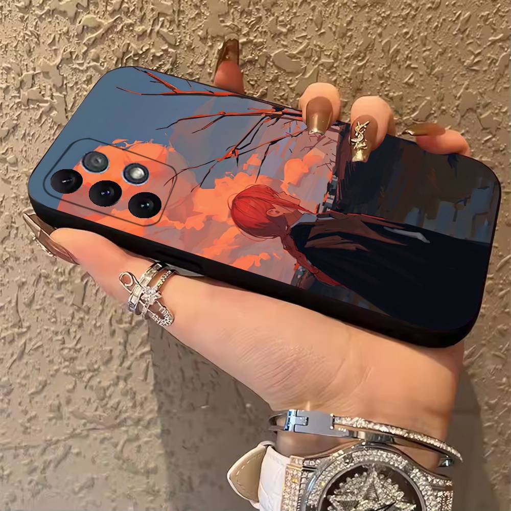 

Makima C-Chainsawman Phone Case For Samsung Galaxy A13,21s,22,31,32,52,53,71,80,A91 Soft Black Cover SamsungA32 4G