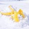 Children's Snowball Molds: Duck, Heart Shapes, and Snowball Fight Toys Set.