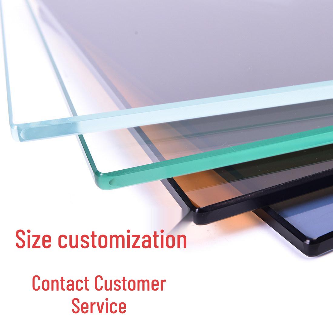 Rectangular Tempered Glass Tabletop Dining Mat Contact customer service