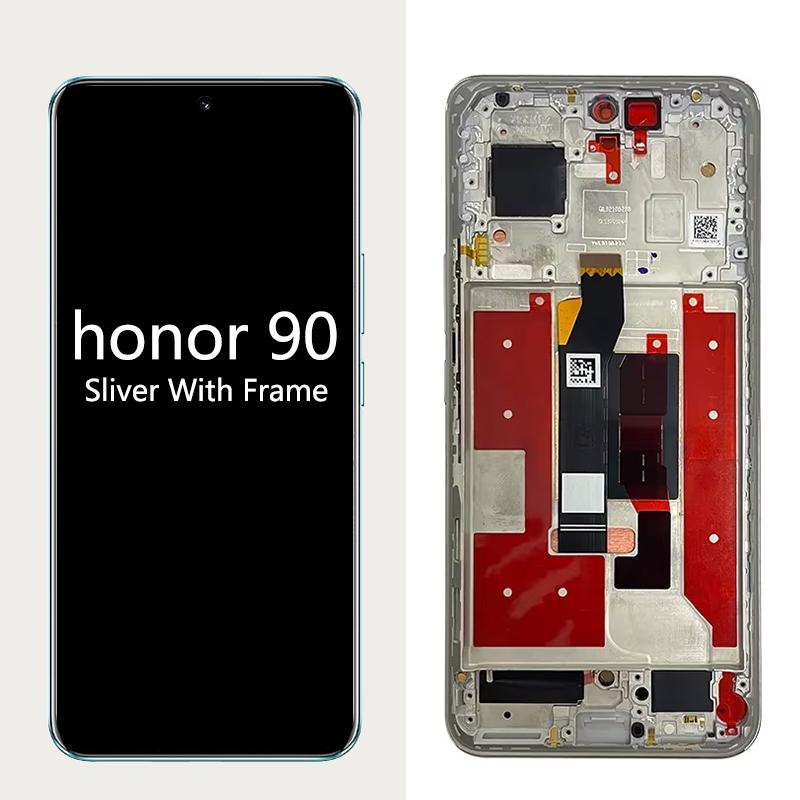 6.7" New For Huawei Honor 90 LCD Display Touch Screen Digitizer Assembly Honor90 REA-AN00, REA-NX9 Display With Fingerprints