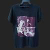 Vintage 90's Bob Dylan American Singer Songwriter Black Medium T Shirt Bob Dylan Music Concert Tour Rock Tees Shirt Size M