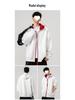 Men's Retro Colorblock Loose Fit Autumn Hoodie Cardigan