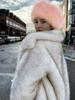European Fashion Colorful Faux Fur Headband for Women - Warm and Stylish New Style