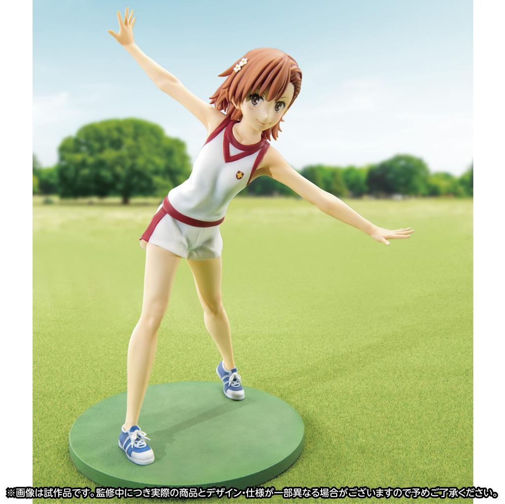 Zero G Act A Certain Scientific Railgun T Scale Misaka Mikoto Daihaseisai Junior High School Gym PVC Approximately Made of PVC 1/8 Figure (Tokiwadai