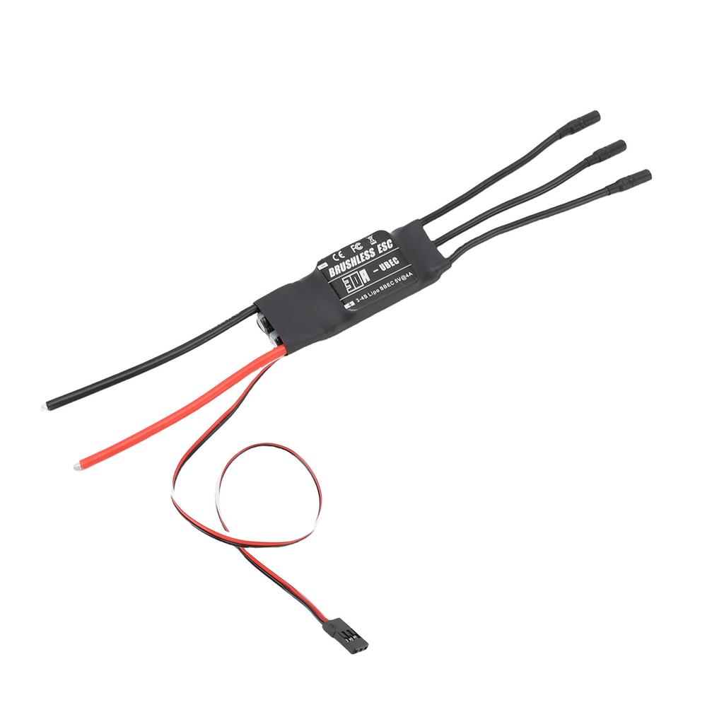30A ESC 3.5mm Banana Female Plug Brushless Motor Electric Speed Controller for 3 to 4s Lipo Batteries UBEC for RC Multi Axis Airplane Helicopter