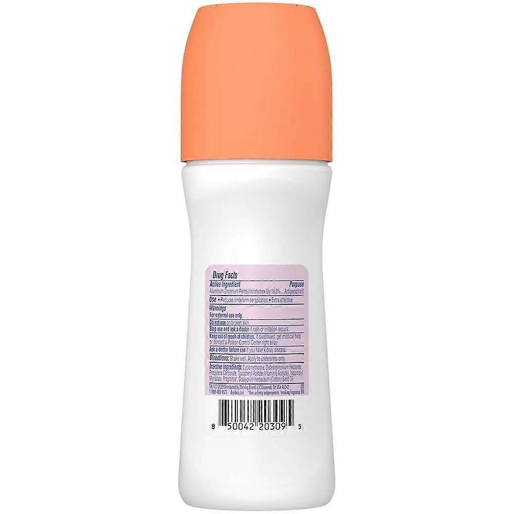 Dry Idea Anti-perspirant Deodorant Roll-on, Unscented, 3.25 Oz