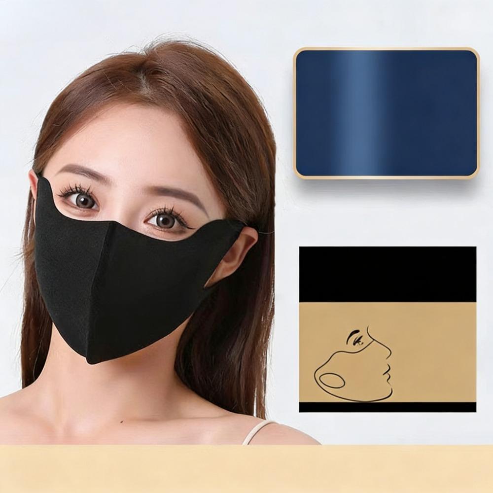 

Breathable UV Face Cover Ice Silk Sun Protection for Motorcycle чорний