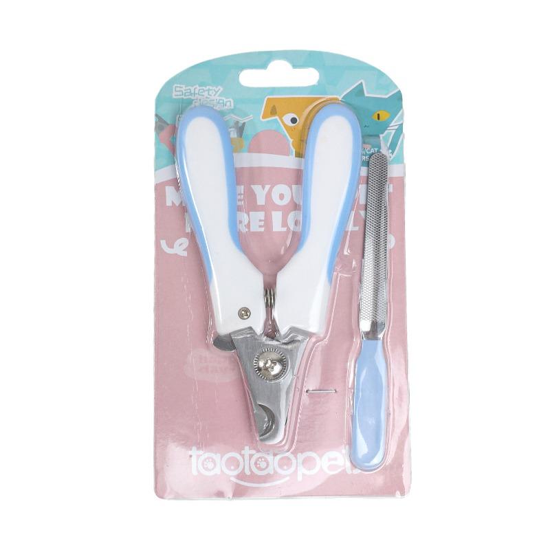 Miao Xin Bao Rabbit Ear Handle Nail Clippers with File, Dog and Cat Alloy Blade Tips, Pet Nail Clippers