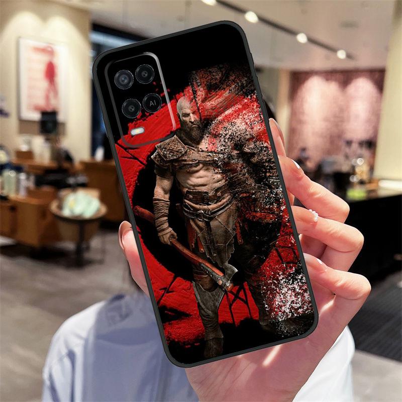 God Of War Case For OPPO Find X5 Pro X3 Lite A15 A16 A52 A72 A5 A9 A31 A53 A83 A93 A94 A74 A54 Cover