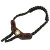 Bow Wrist Sling Universal Adjustable Protective Portable Woven Archery Wrist Strap for Competition