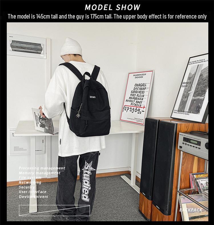 Unisex Large Capacity Casual Backpack for Travel, Commute, Middle School, and Laptop Use