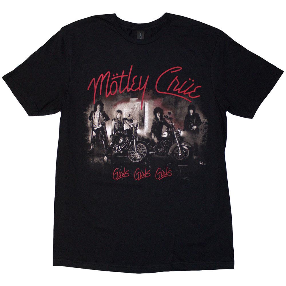 Motley Crue Unisex Voksen Jenter Jenter Jenter Vintage T-skjorte