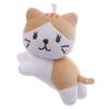 Cartoon Cat Plush Toy With Pp Cotton Filling For Kids And Collectors