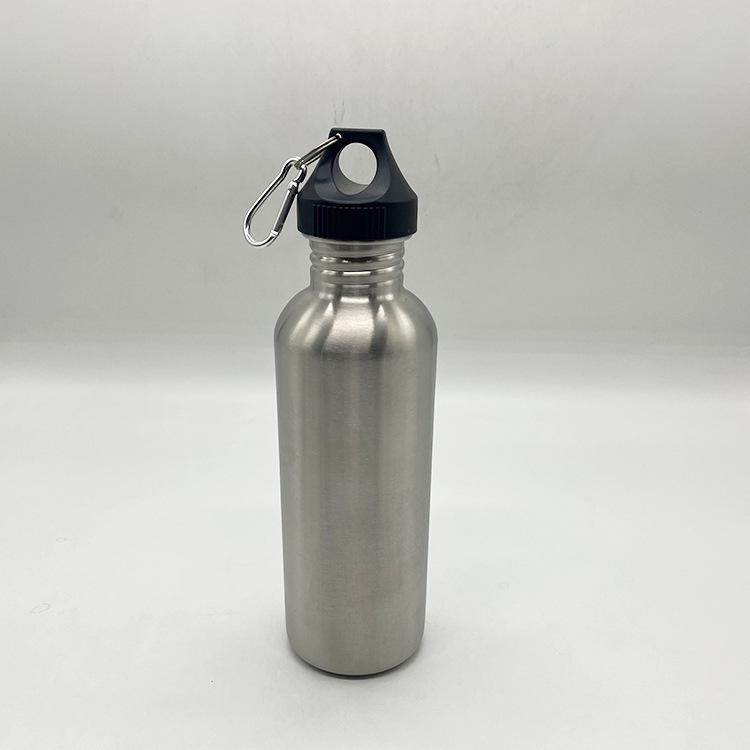 Sport-Wasserflasche im amerikanischen Stil mit weiter Öffnung, 304 Edelstahl, großes Fassungsvermögen, tragbar für den Außenbereich