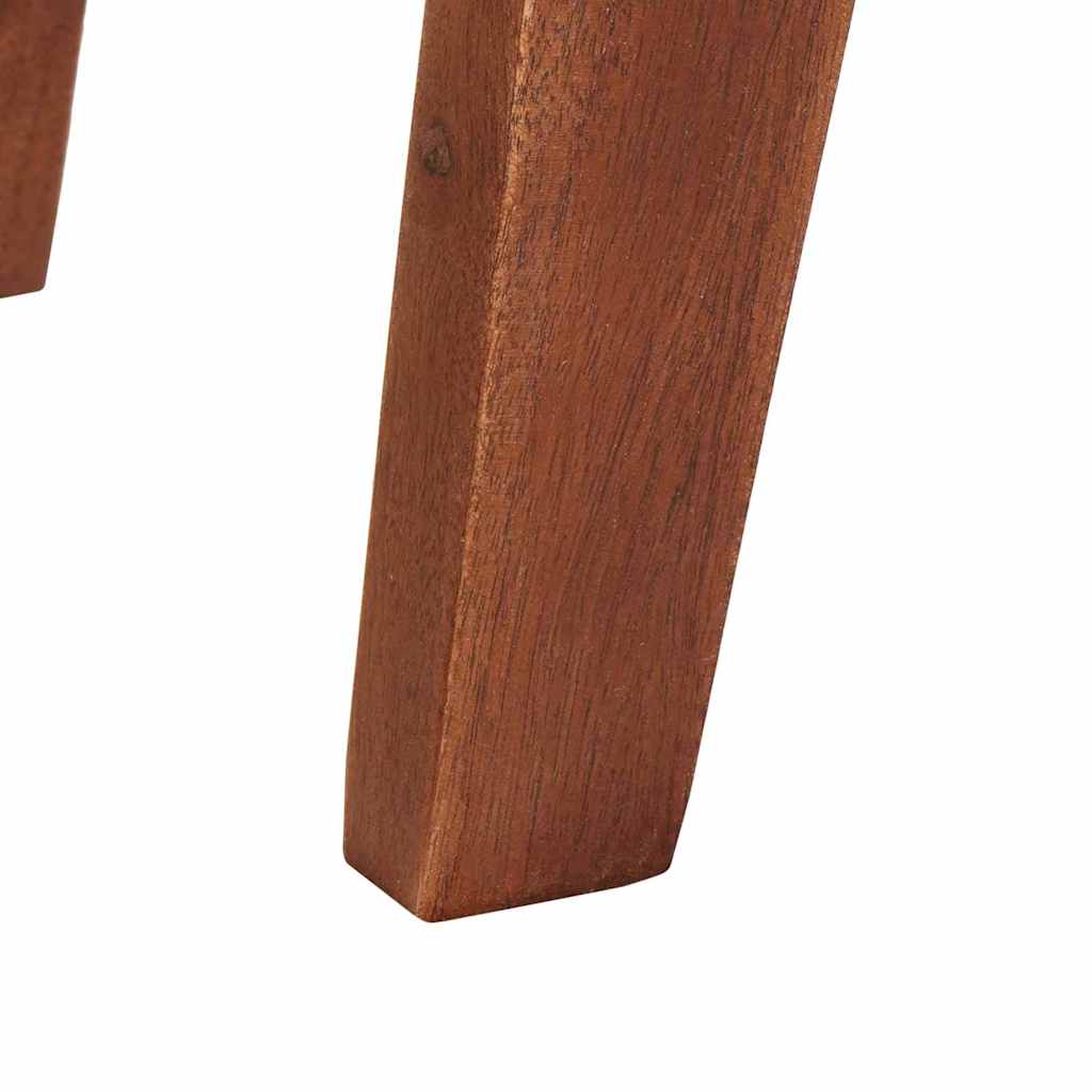 Side Table Brown 40 X 32 X 46 Cm Solid Reclaimed Wood