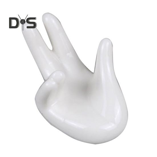 

Подставка для яиц в форме руки. Прочная керамическая конструкция. Простая в уходе подставка для вареных яиц. Украшение стола. белый