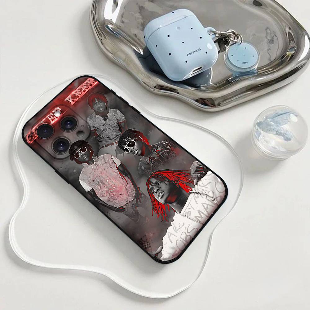 Chief Keef American Rapper Phone Case Phone Case For Iphone 17 16 15 11 13 14 Pro Max X Xr Xs Max 12mini Black Shell Cover Case