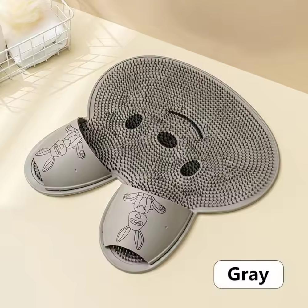 Non-Slip Silicone Massage Mat Thickened Shower Mat High Quality Cozy Foot Wash Tool  Foot Care