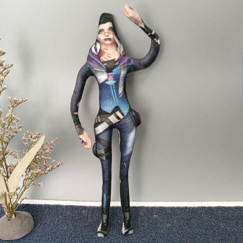 25cm Valorant Action Model Toy Flexible Poseable Character Creative Collection Gift for Fans Desk Decoration