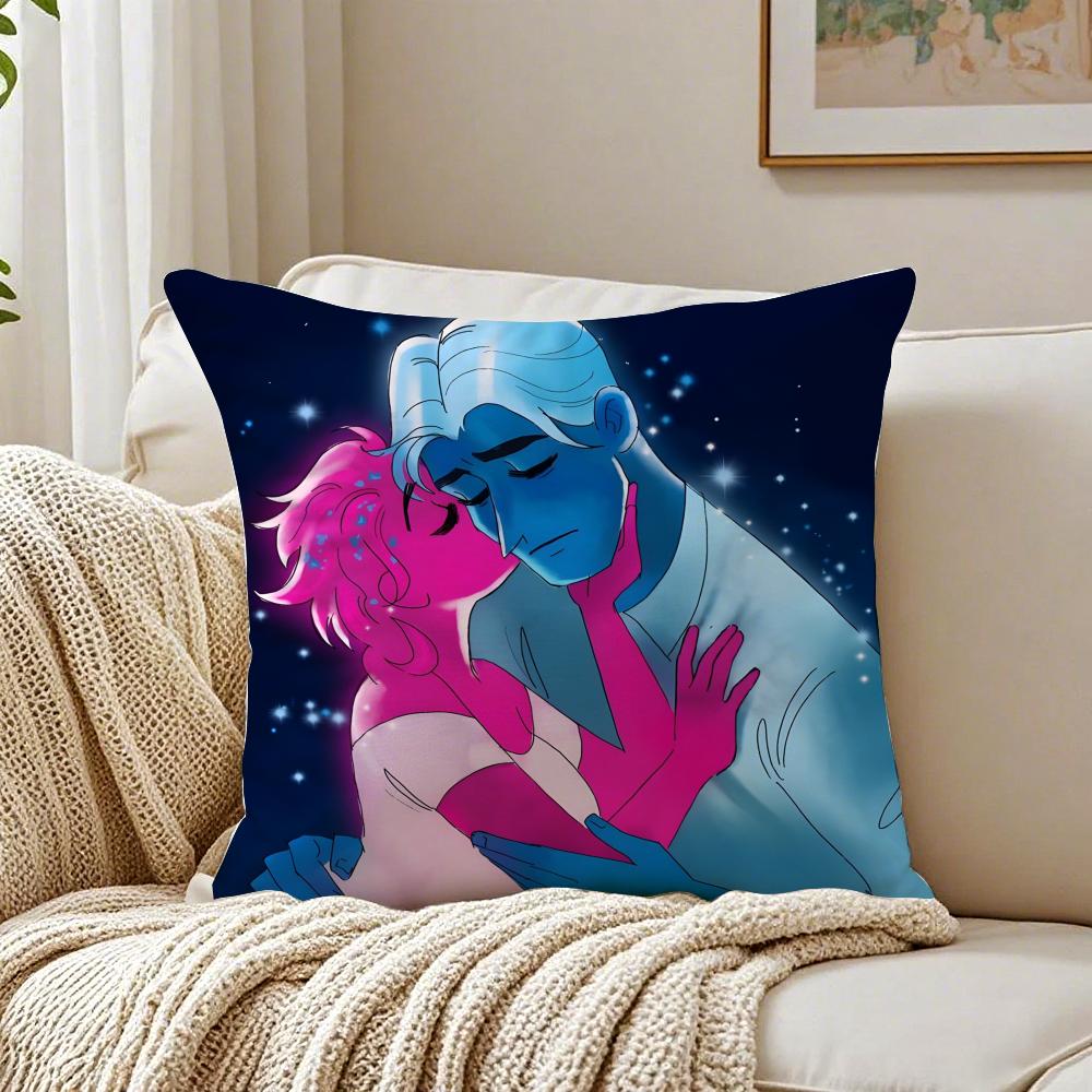 Mythic Romantic Manga LLore OOlympuse Cushion Cover Pillowcase Antidustmite living Room Sofa Decor Cushion Room