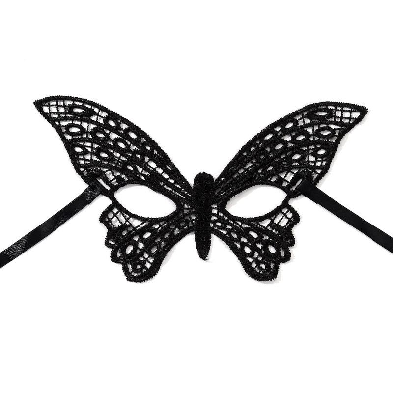 Lace Eye Mask Costume Female Half-face Dance Party Halloween Prop Princess Adult Mask Concealer Fox Mask