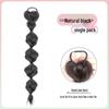 Trendy Sweet & Spicy Dreadlock Highlight Wig with Fishbone & Twist Braids