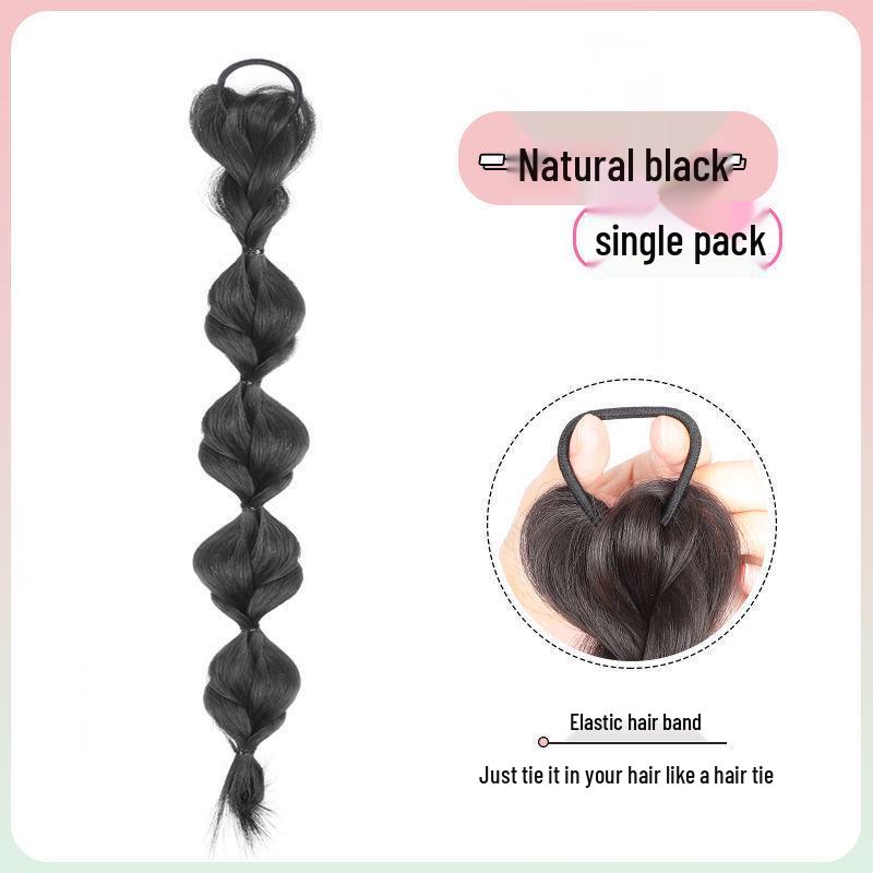Trendy Sweet & Spicy Dreadlock Highlight Wig with Fishbone & Twist Braids