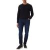 Emporio Armani FW25 Solid Color Cotton Crew Neck Long Sleeve Pullover T-Shirt Men tops EM000382-AF14210-UC001