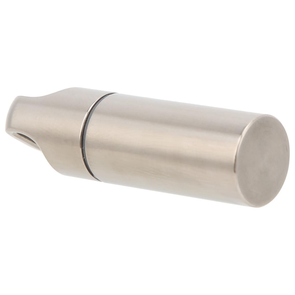 Waterproof Titanium Alloy Drug Case Portable Pocket Drug Boxes Container for OutdoorL