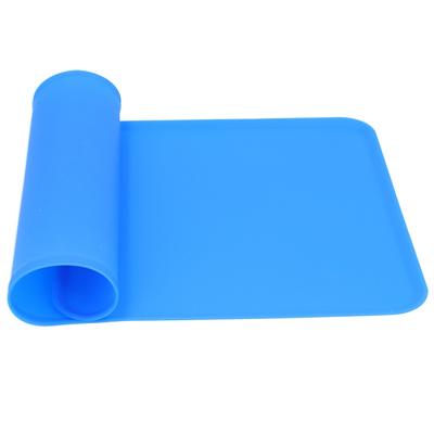 Easy Clean Food-grade Pet Mat Waterproof Non-slip Pet Feeding Mat Anti-spill Oversized Silicone Mat Home