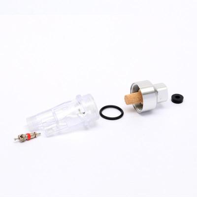 1Pc Mini Airbrush In-Line Filter System Airbrush Spray Effective Water Oil Separator Moisture Trap For Smooth Airbrush Painting