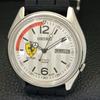 SEIKO VINTAGE AUTOMATIC 7009A JAPAN MENS FERRARI DIAL WATCH a700494-5
