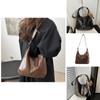 Fashionable Pu Large Capacity Vintage Melard Crossbody Tote Bag For Daily Use