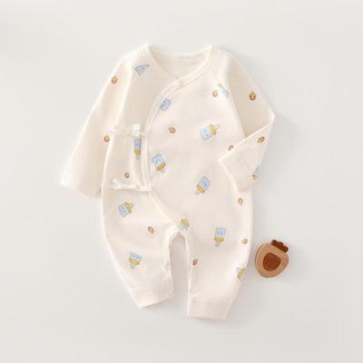 Puur Katoen Pasgeboren Baby Vlinder Jumpsuit - Lente/Herfst Romper