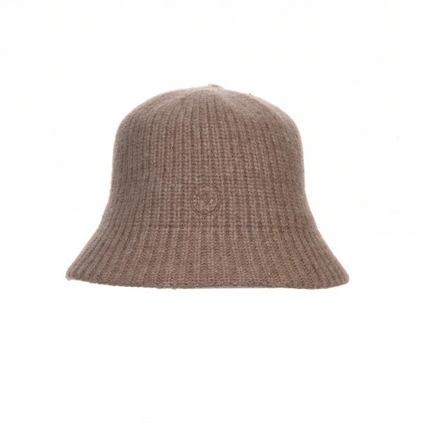 

Женская классическая вязаная панама Ulgolji, коричневая, A52332-7000014204