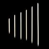 100Pcs Wooden Cuticle Pusher Remover Nail Art Design Orange Wood Sticks Tools