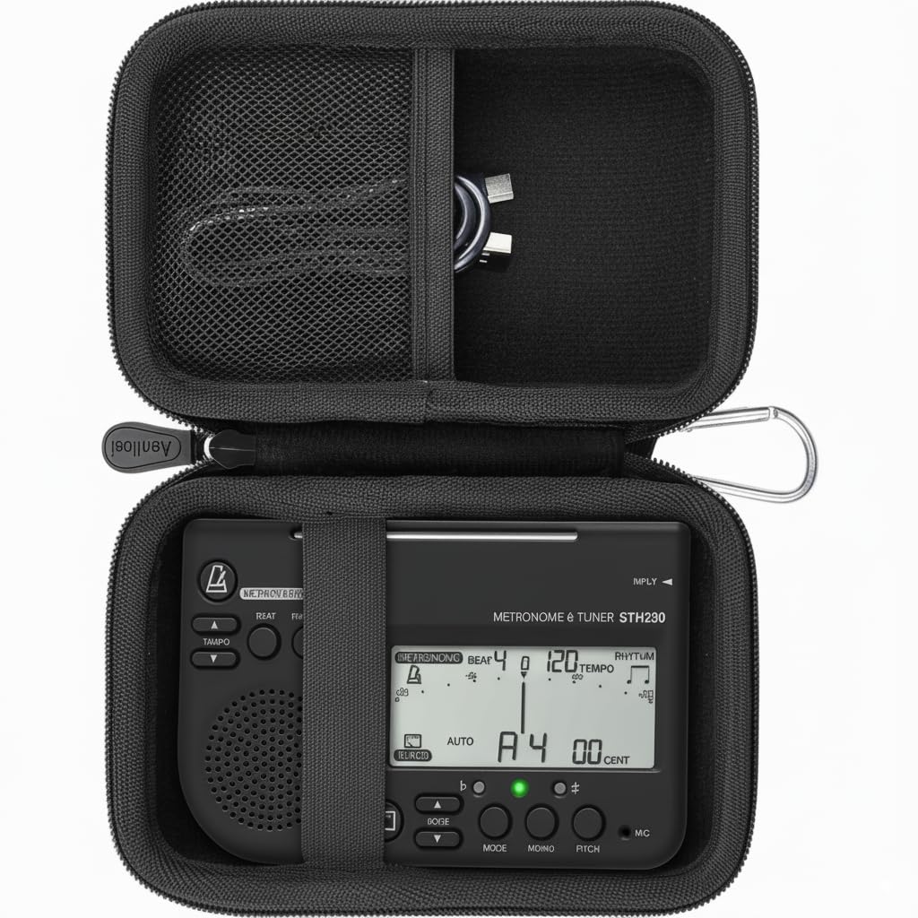 Aenllosi Seiko STH200 Metronome and Tuner Storage Case for Pickup Microphone