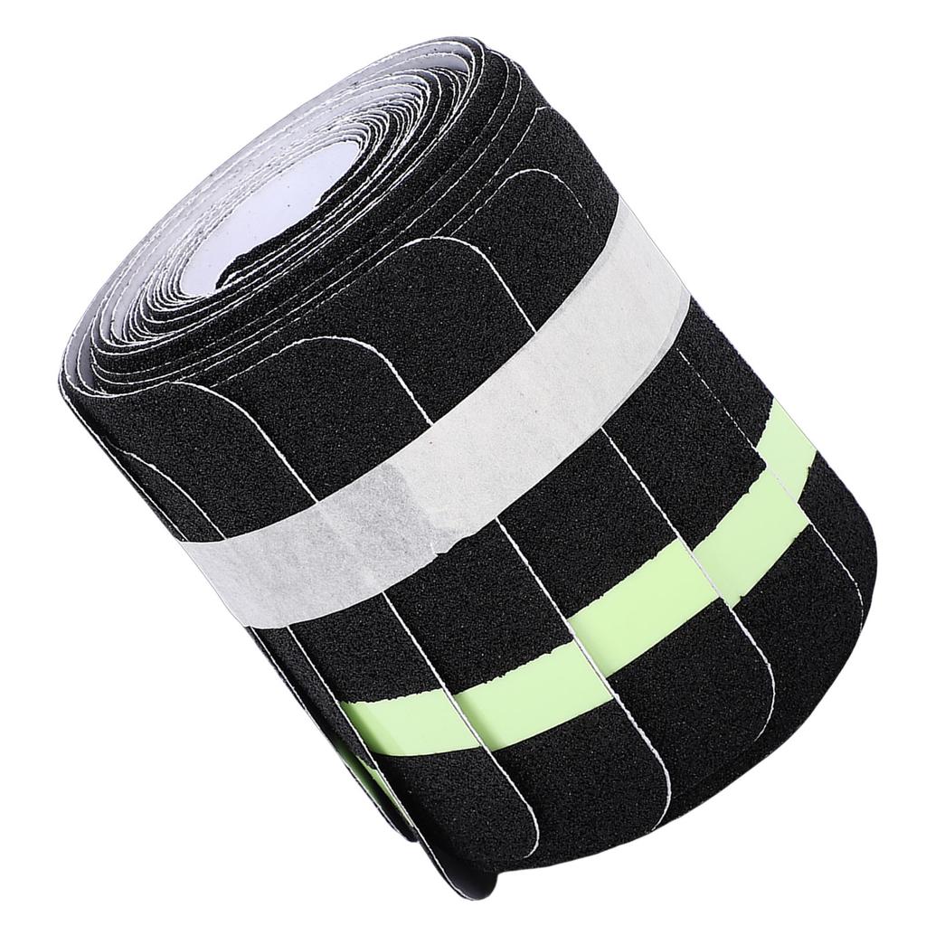 10pcs Anti Slip Traction Treads with Glow in Dark Stripe Outdoor Non Skid Tape High Traction Friction Abrasive Adhesive