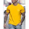 Funny Smily Face Print Tshirt Men Summer Casual Round Neck Short Sleeve Clothes Harajuku Unisex Cotton Tee Streetwear Tops