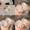 Bears Baby Sneakers For Infants Soft Sole Cotton Warm Toddler Shoes For Winter Play