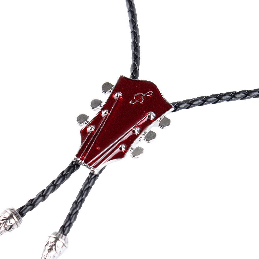 

Винтажный деревенский гитарный ковбойский ностальгический кожаный галстук-боло зеленого цвета