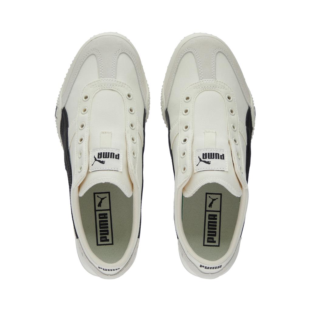 PUMA Bella UT Abrasion Resistant Lightweight Wear resistant And Lightweight Low top Casual Shoes Unisex White Black 402981-04