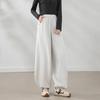 Women's Casual High-Waist Wide-Leg Trousers