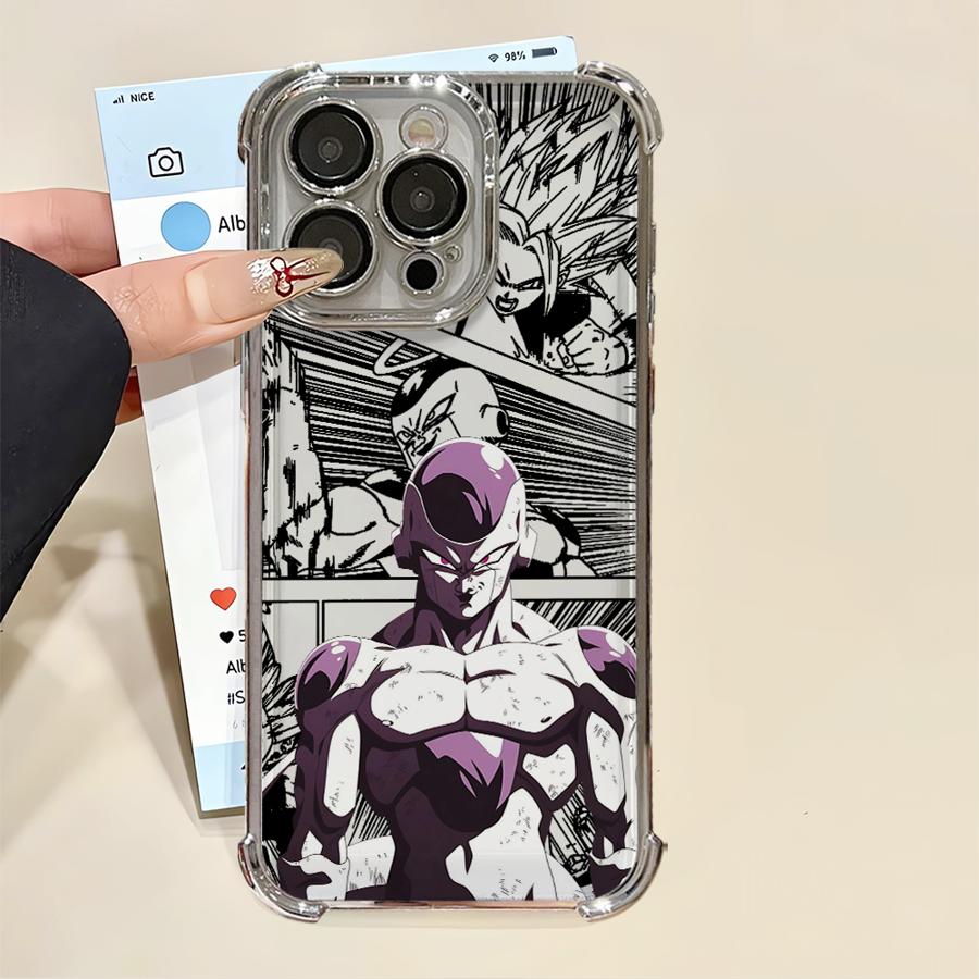 

Чехол Dragon Bll Frieza Goku для Apple iPhone 17 Pro Max 13 16 Pro Air 12 Plus 16e 14 11 15 Чехол для телефона iPhone 12 Pro