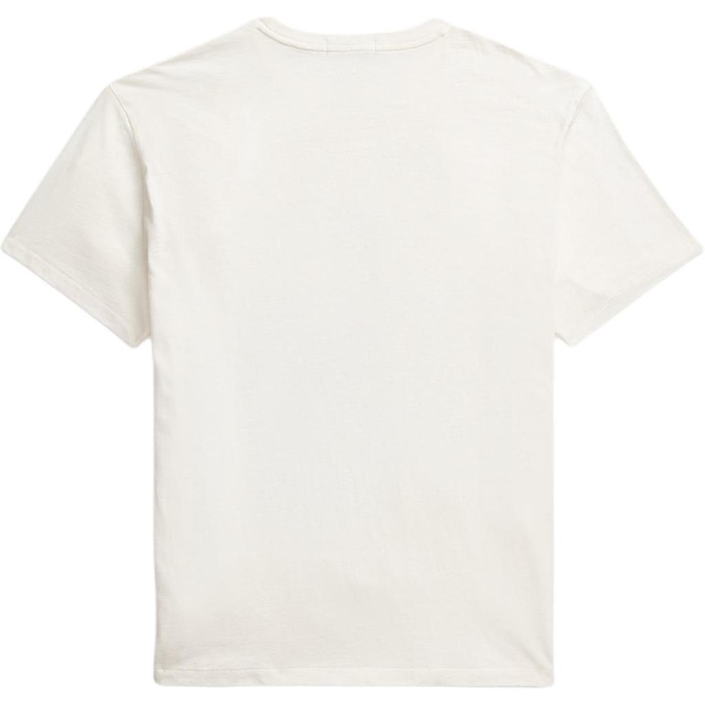 Polo Ralph Lauren Classic Fit Bamboo Stripe Knit Pattern Printed Short Sleeve T-Shirt Men Tops 710975421-001