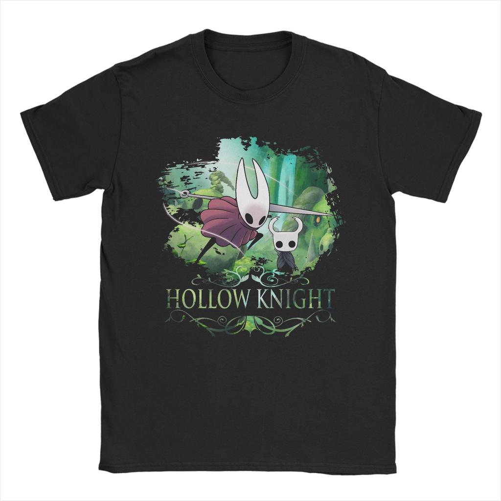Unisex TShirt Hollow Knights Silksongs Leisure Cotton Tees Short Sleeve T Shirt Round Collar Clothing Gift Idea